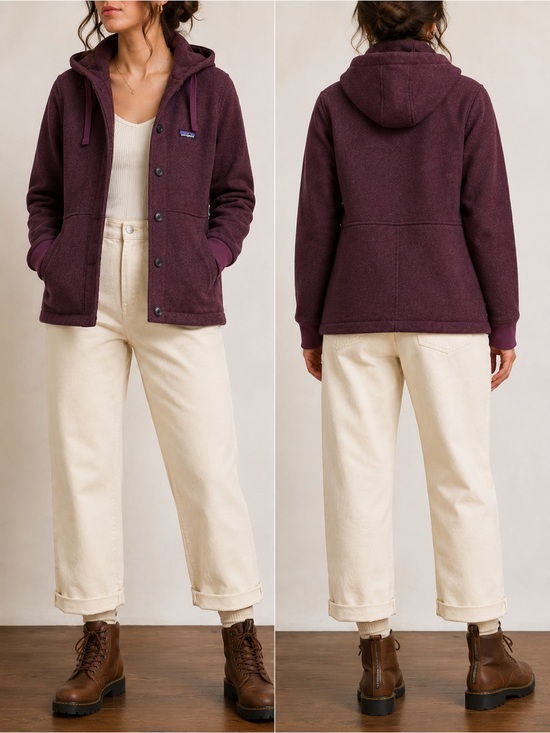 Patagonia Jackets & Blazers - Patagonia Better Sweater Women’s Fleece Hoodie Jacket M